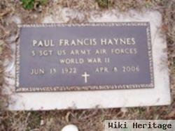 Paul Francis Haynes