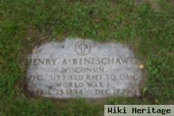 Henry A. Benzschawel