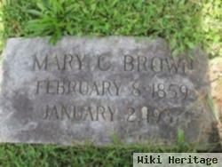 Mary C Wenner Brown