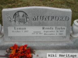 Ronda Marie Taylor Munford