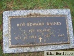 Pvt Roy Edward Raines