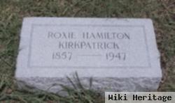 Roxana Hamilton "roxie" Kirkpatrick