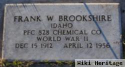 Frank W Brookshire