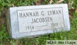 Hannah G. Lyman Jacobsen