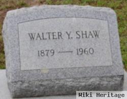 Walter Y Shaw