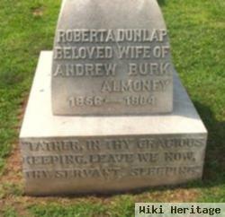 Roberta W. "bertie" Dunlap Almoney