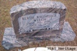 Bertie Baldridge Welch