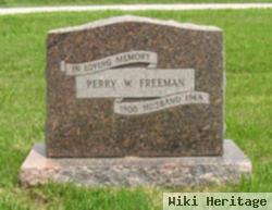 Perry W Freeman