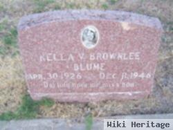 Nella V. Brownlee Blume