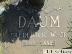 Frederick W. Daum, Jr