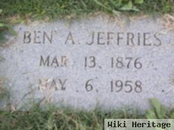 Ben A. Jeffries