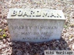 Harry Bingham Boardman