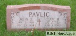 John G Pavlic