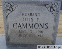 Otis F Cammons