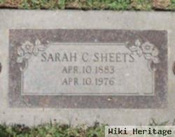 Sarah C "sallie" Hill Sheets