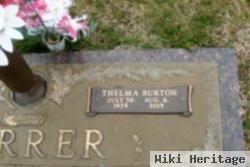 Thelma Ruth Burton Rorrer