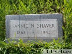 Fannie N Shaver