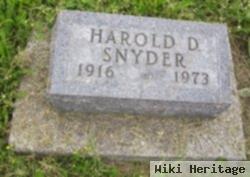 Harold D Snyder