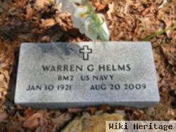 Warren G Helms