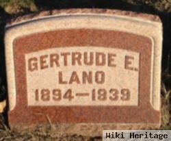 Gertrude Ethel Kisseberth Lano