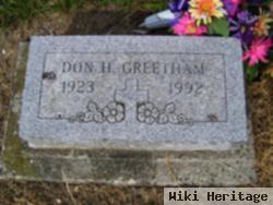 Don H Greetham