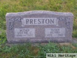 Henry Albert Preston