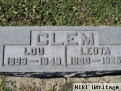 Dr Louis F. "lou" Clem