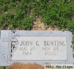 John G Bunting