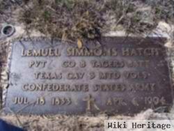 Lemuel Simmons Hatch