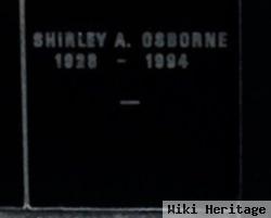 Shirley A Osborne