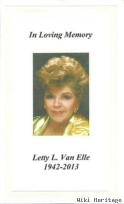 Letty L. Epperson Van Elle