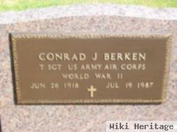 Conrad J "connie" Berken