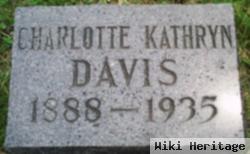 Charlotte Kathryn Mccomas Davis