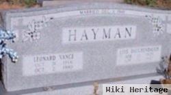 Leonard Vance Hayman, Sr