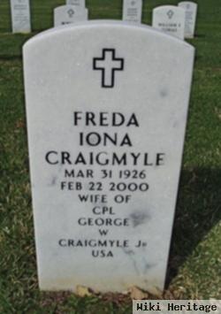 Freda Iona Craigmyle