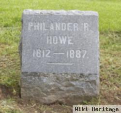 Maj Philander R Howe