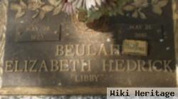 Beulah Elizabeth "libby" Hedrick