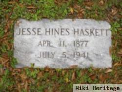 Jesse Hines Haskett