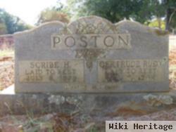 Scribe Harris Poston