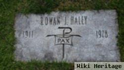 Rowan J. Haley