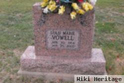 Lulu Marie Cecil Vowell