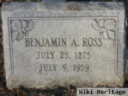 Benjamin A Ross