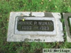 Minnie P. Nunan