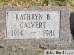 Kathryn B Hale Calvert