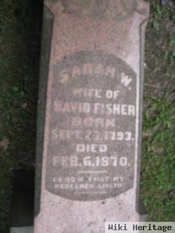 Sarah W Fisher