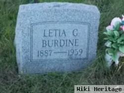 Letia G. West Burdine