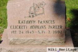 Kathryn Frances Clickett Hopkins Parker