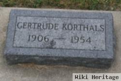 Gertrude Korthals