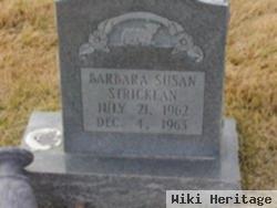 Barbara Susan Stricklan