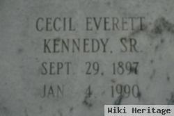 Cecil Everett Kennedy, Sr